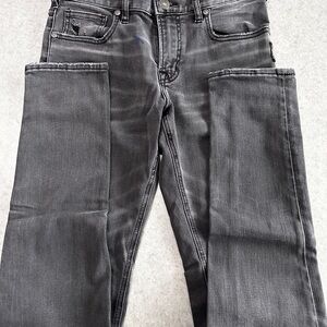 Silver Jeans Slim Straight Black Washed Men's Jeans